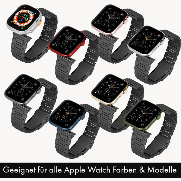 Apple Watch Band Titan BLACK PERFORMANCE Material Titan www.laimer.bz